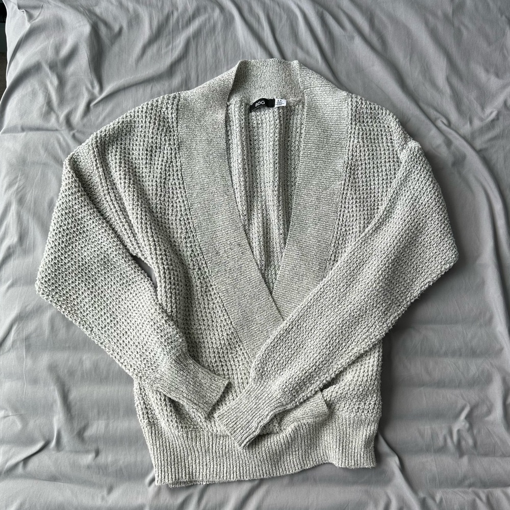Urban outfitters BDG Grey open chest Knit Sweater